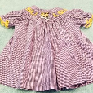 Viva La Fête | LSU Smocked Dress